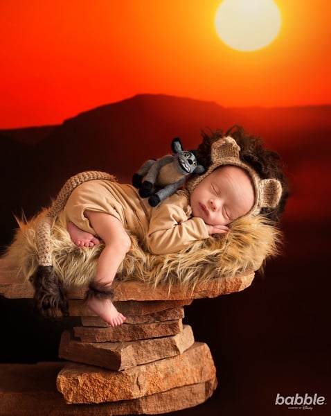 Disney Villain Newborn Photo Shoot