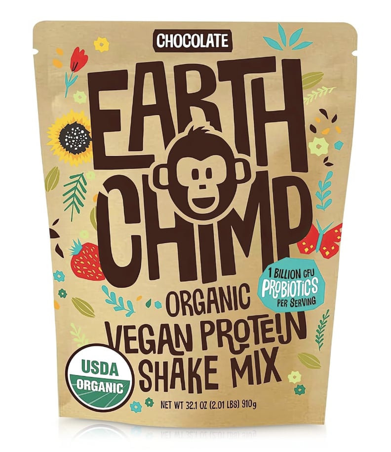 EarthChimp Organic Chocolate Vegan Protein Powder