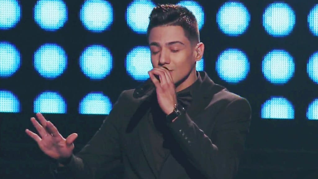Luis Coronel Singing "Nada Más Por Eso"
