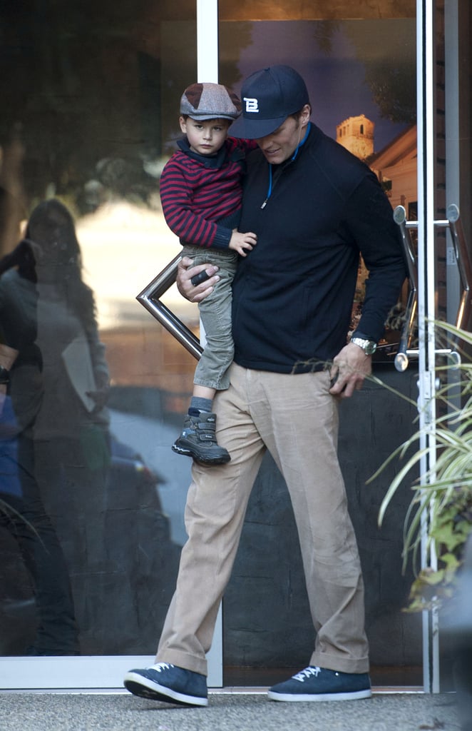Tom Brady and Gisele Bundchen in LA With Benjamin | Pictures