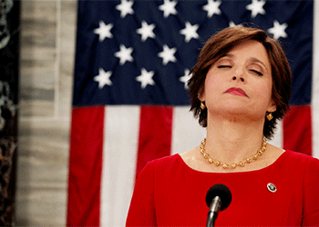 When she CANNOT with her broken teleprompter.