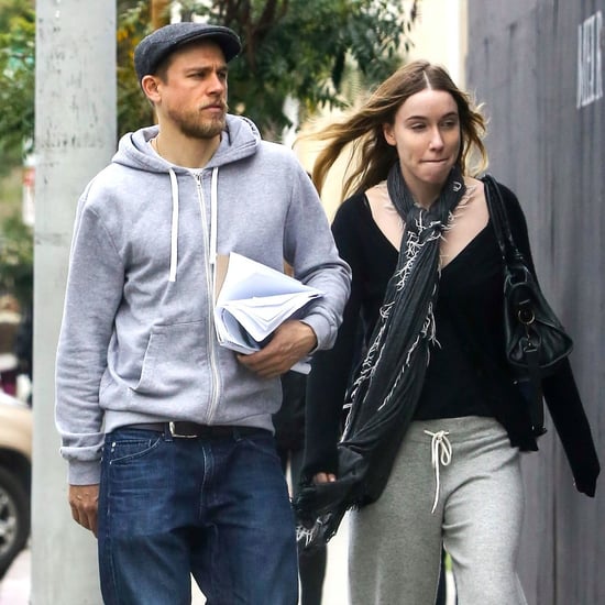 Charlie Hunnam and Morgana McNelis Shopping in LA Pictures