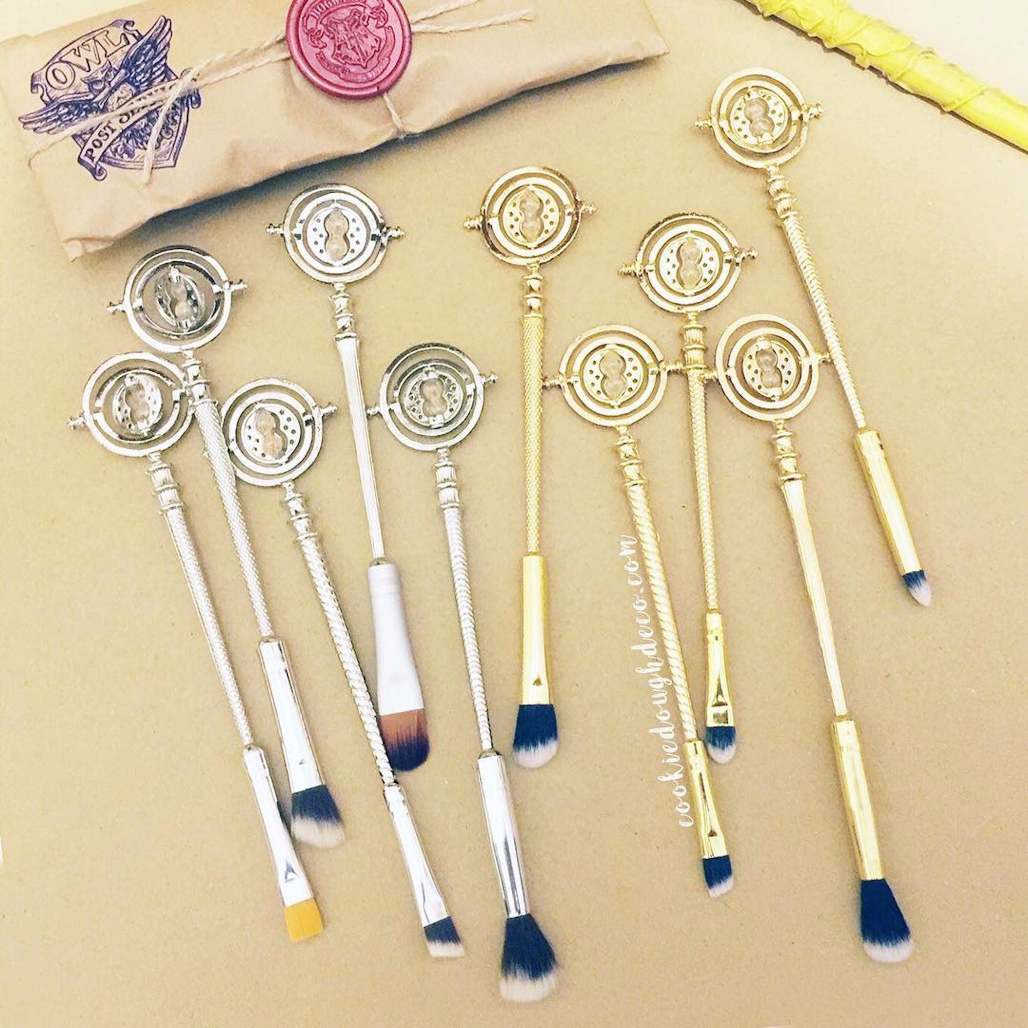 Harry Potter Time Turner Makeup Brushes Popsugar Beauty