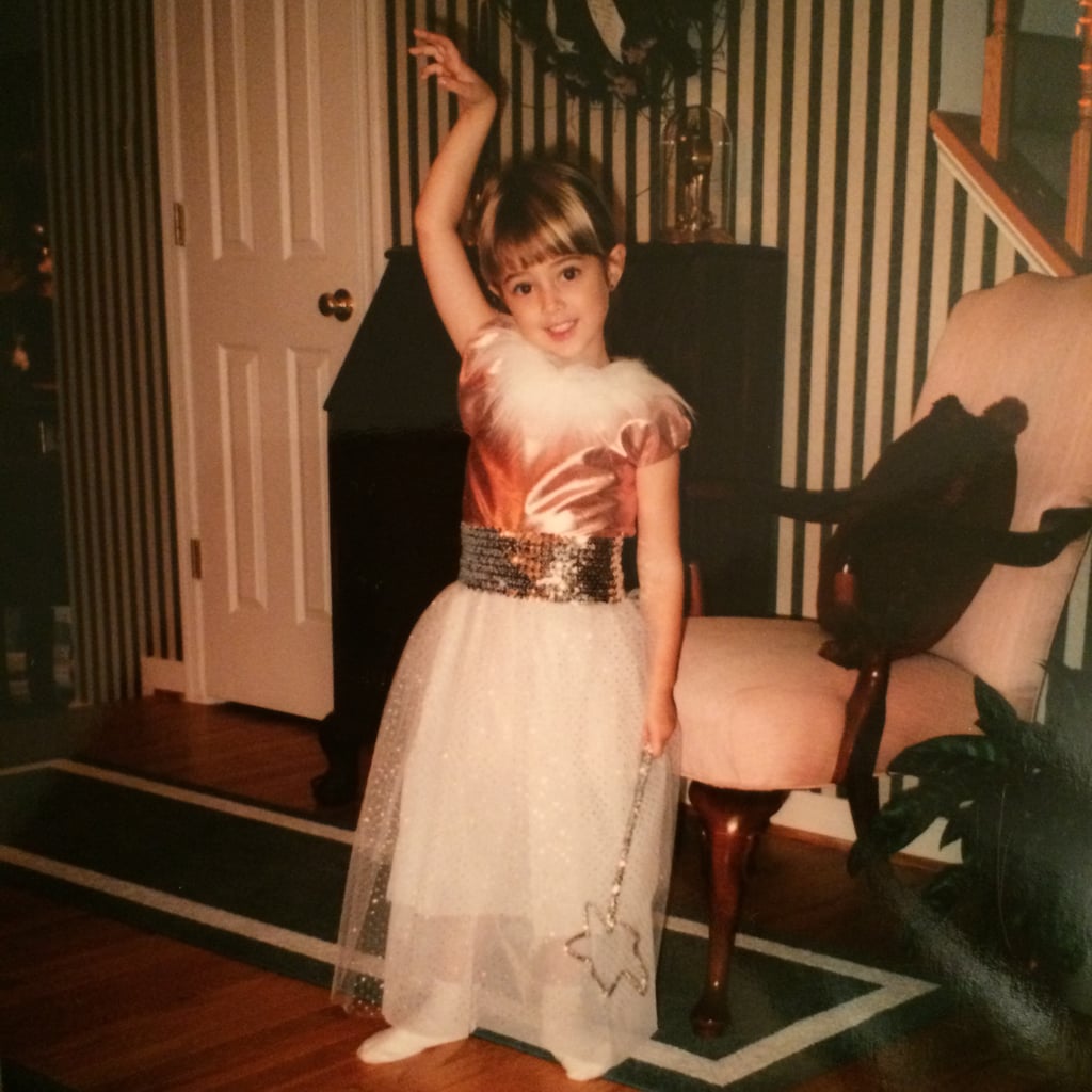 "When I was four, one of my older cousins was away at college studying fashion design. When my family flew out to visit, she sewed handmade 'dress-up' costumes for me! My favorite was this fairy princess getup (complete with a fur collar and sequined belt, obviously) so I wore it while trick-or-treating. Handmade > store bought every time."
— Brinton Parker, assistant editor, Trending and Viral Features