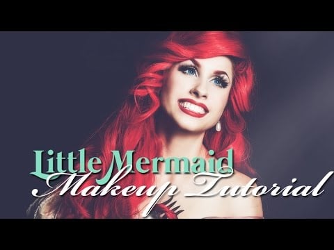 Disney's Little Mermaid - ARIEL MAKEUP TUTORIAL - Traci Hines