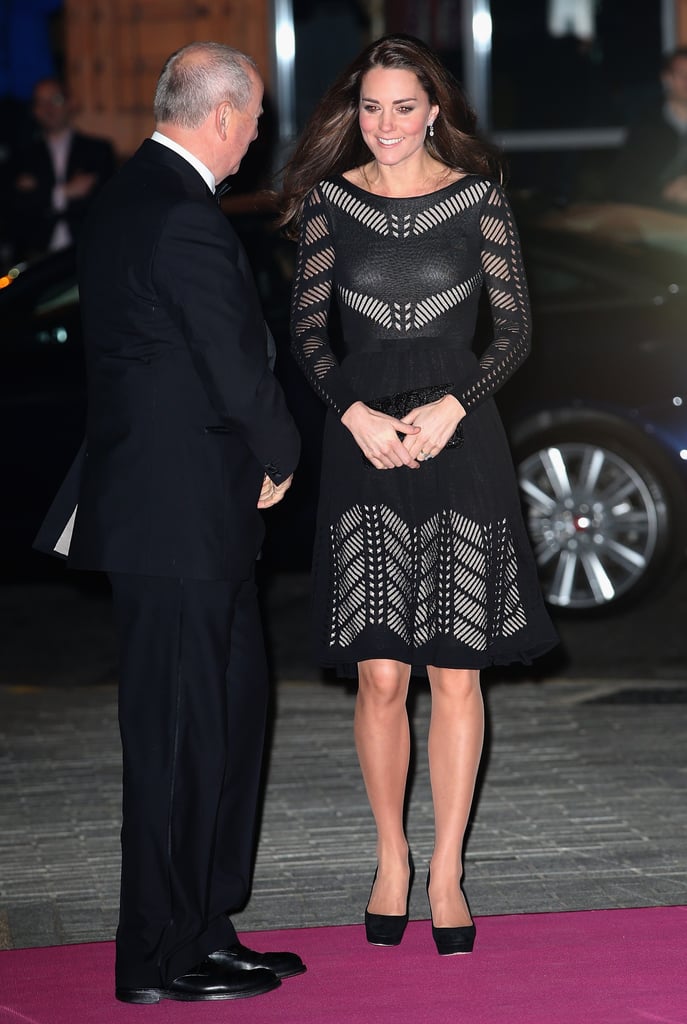 Kate Middleton at Action on Addiction's Autumn Gala