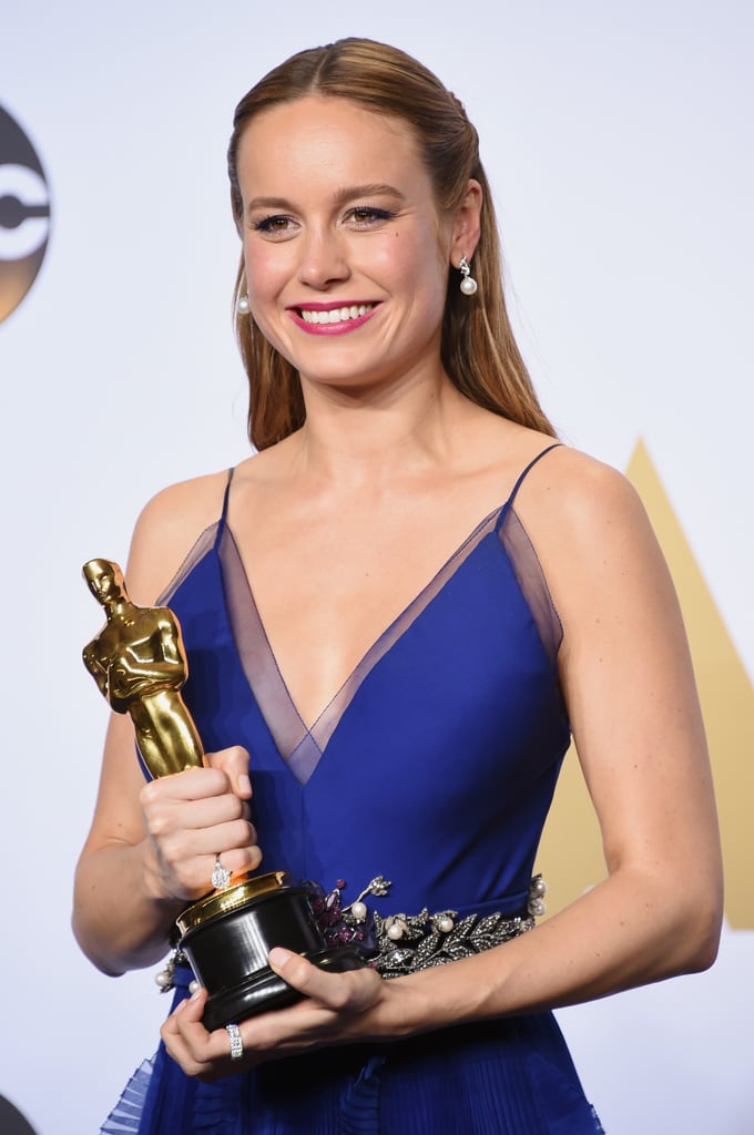 Brie Larson Actresses Who Won Sag Golden Globe And Oscar Popsugar 