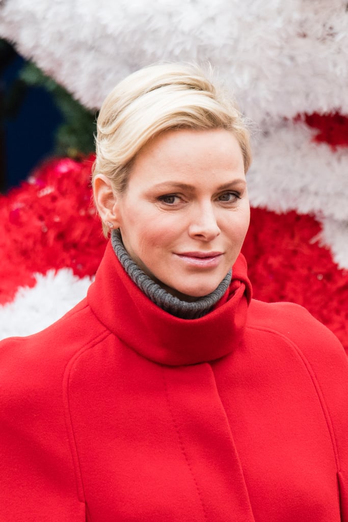 Princess Charlene's Red Cape