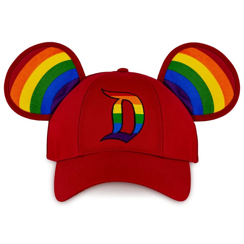 Rainbow Disney Collection Mickey Mouse Ears Baseball Cap For Adults — Disneyland