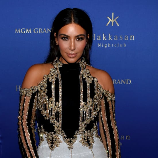 Kim Kardashian Wears Kimoji Nail Art