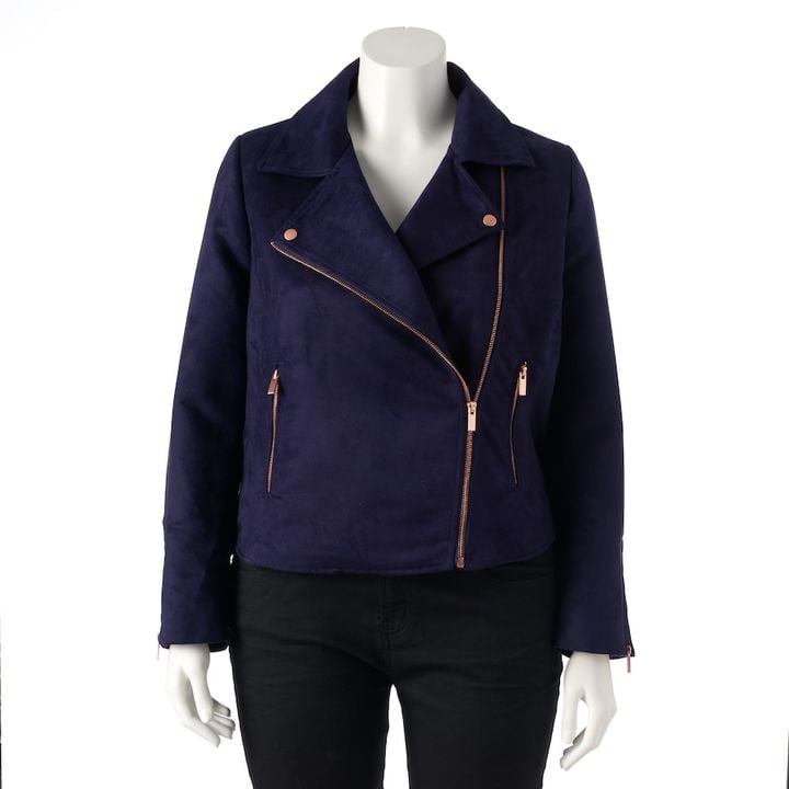Lauren Conrad Runway Collection Plus-Size Moto Jacket