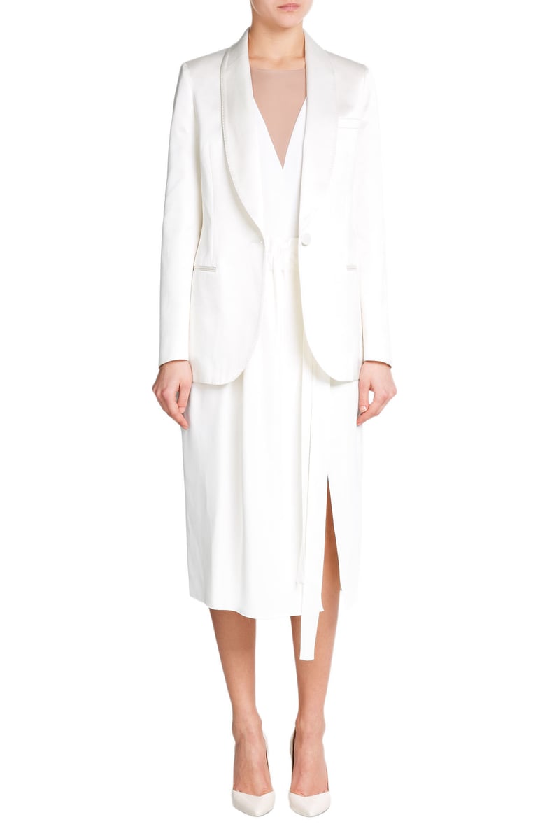 Lanvin Cotton-Silk Tuxedo Blazer