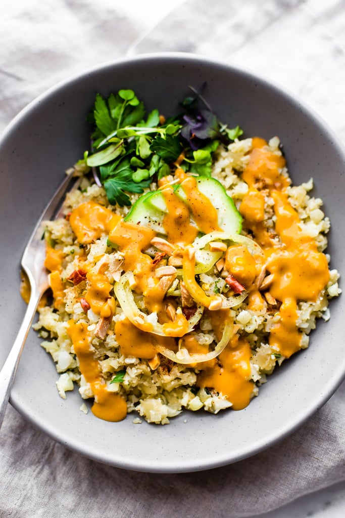 Chili Garlic Cauliflower Risotto Bowl