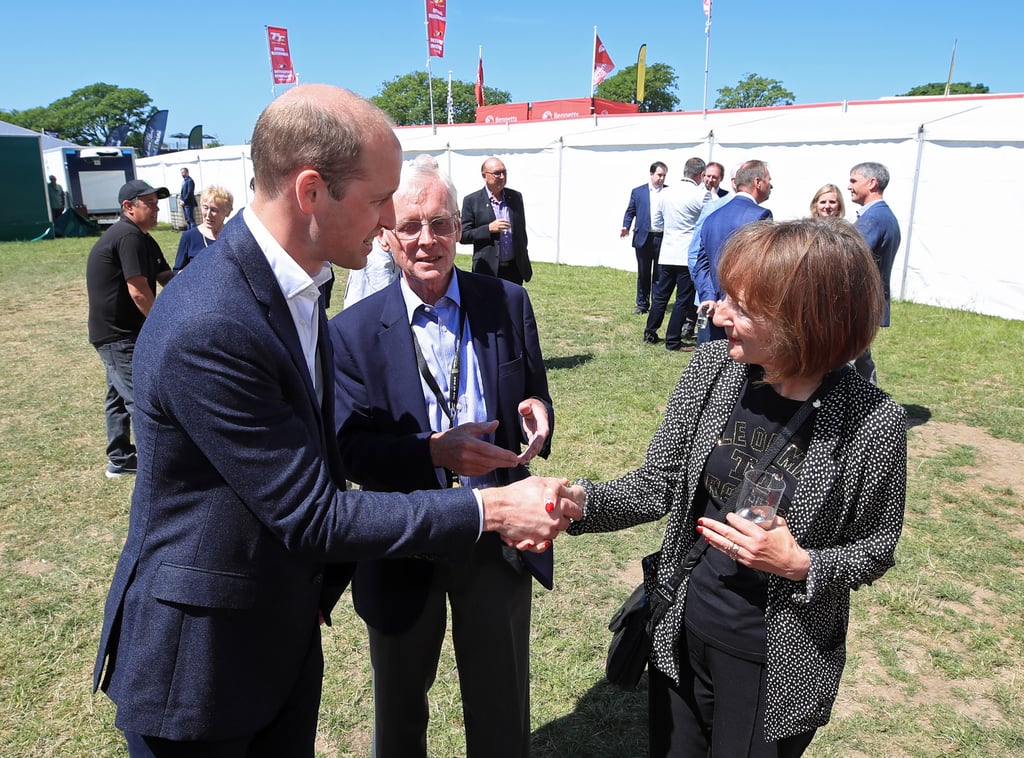 Prince William at the Isle of Man TT June 2018 Pictures