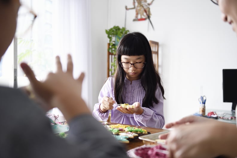 Decorate cookies.