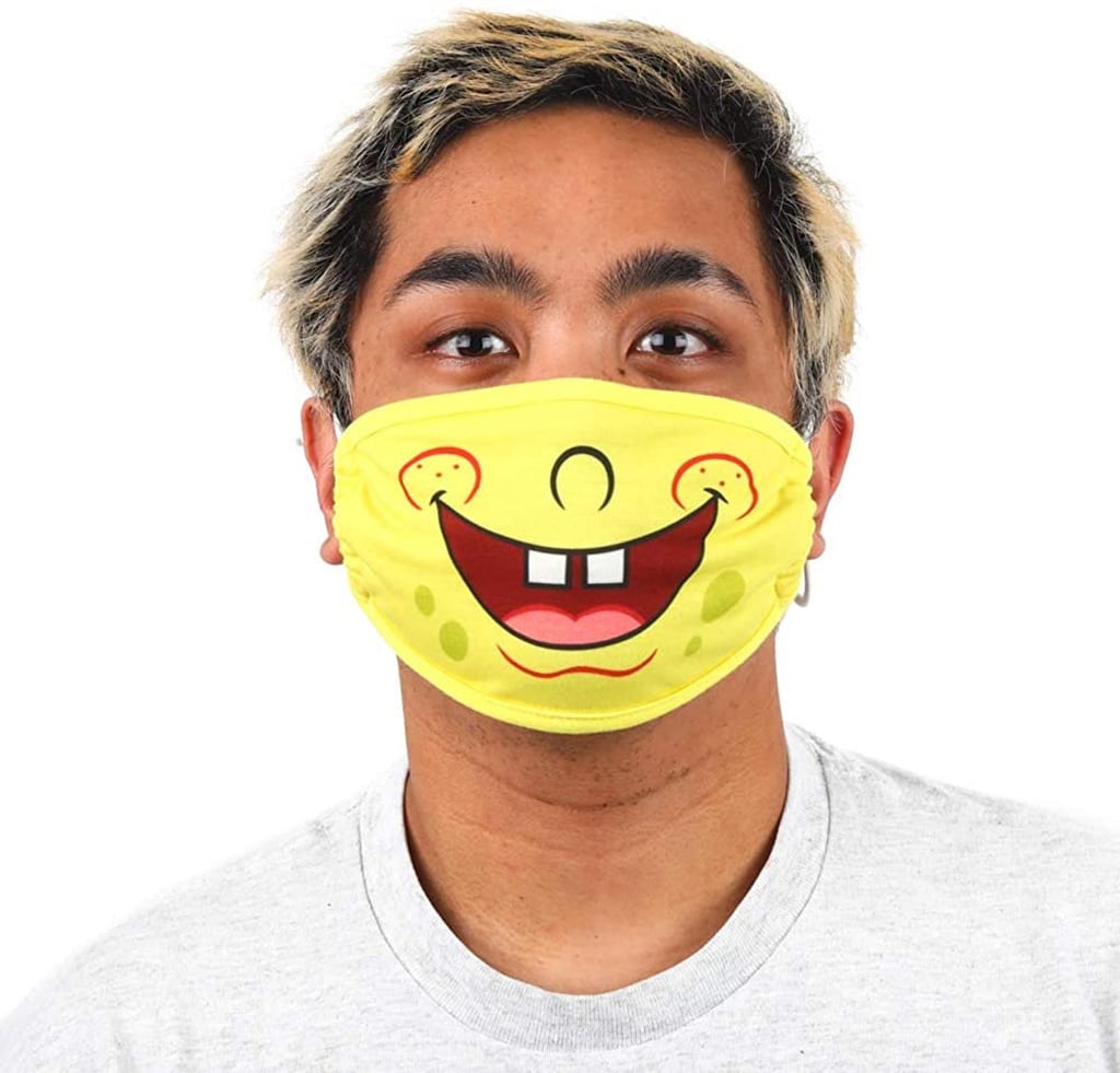 Licenced Spongebob Squarepants Face Mask
