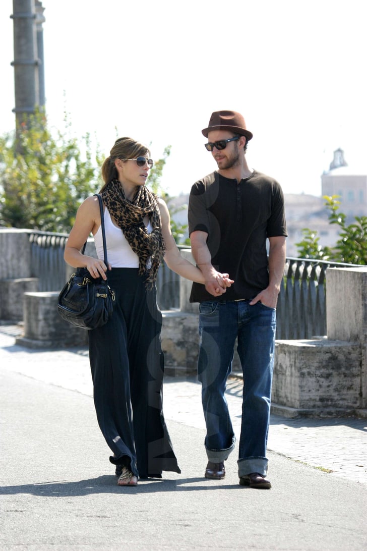 Justin and Jessica Taking Pictures in Rome Photo 4