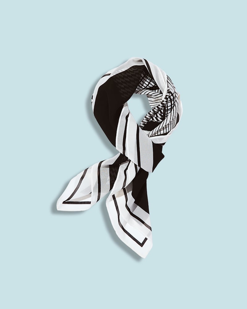 Floral Square Scarf