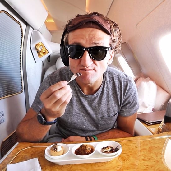 Man Flies First Class on Emirates Video