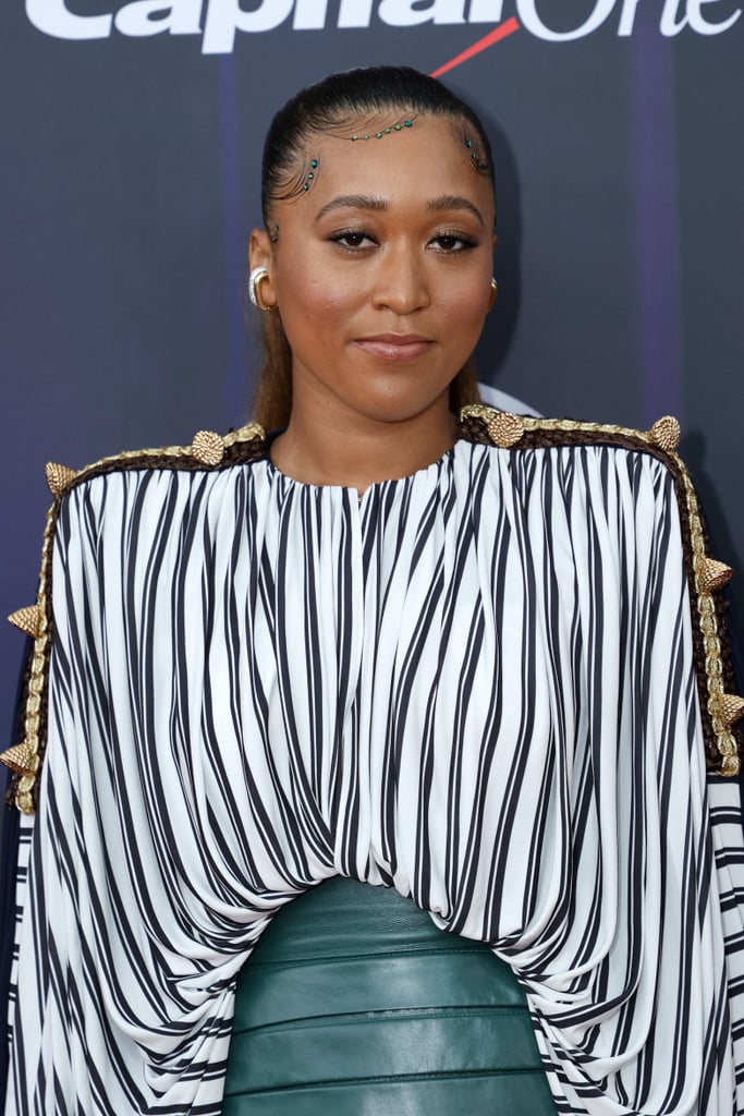 Naomi Osaka Wore Gems in Her Hair at the 2021 ESPY Awards