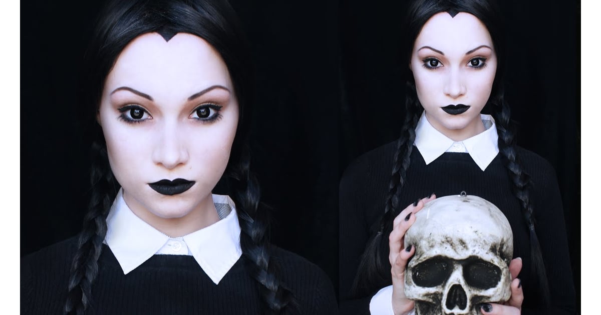 Wednesday Addams | Best Halloween Makeup Tutorials on YouTube ...