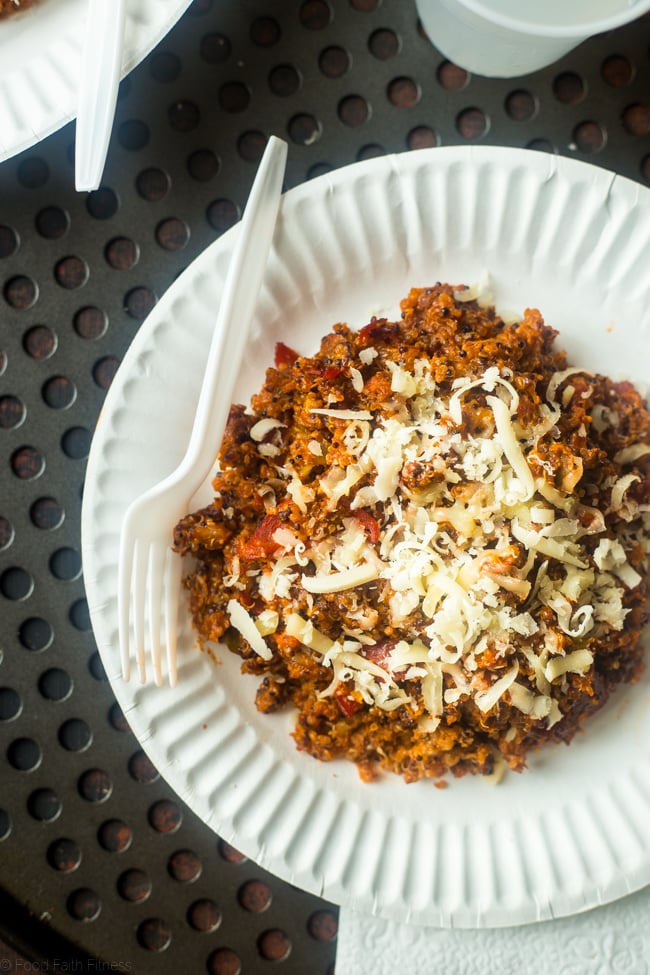 Crockpot Pizza Quinoa