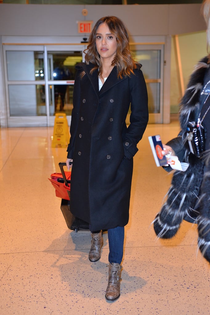 Jessica Alba Travel Style