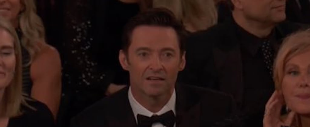 Hugh Jackman Looks Unimpressed With James Franco's Win