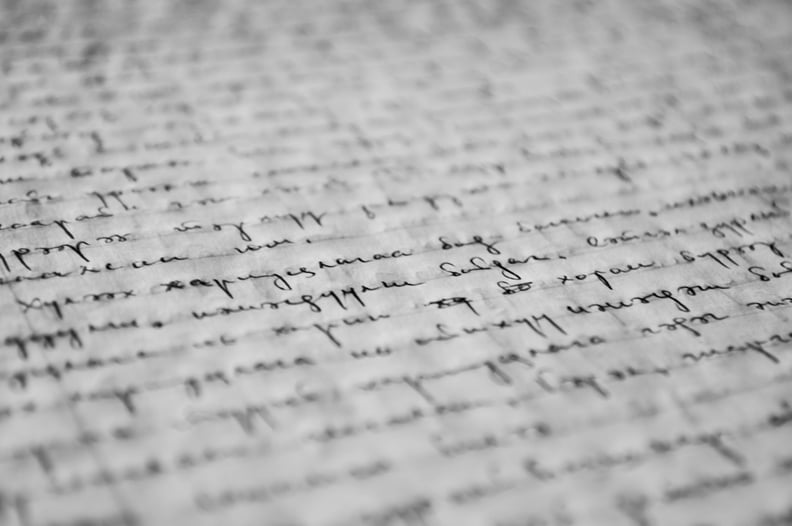 Everything you write ends up smudged.