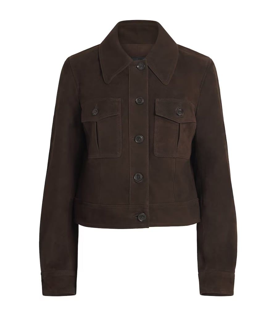 Paige Feyd Jacket ($799)
No holiday gifting is complete without getting something for yourself. We all deserve a little treat, am I right? In my case, I opted to treat myself to this gorgeous Paige Feyd jacket. It's the most luxurious chocolate brown suede, and it's the perfect cherry on top of my fall and winter wardrobe. It's buttery soft, pairs well with practically everything in my closet, and it's such stunning quality that I know I'll have it for years to come.