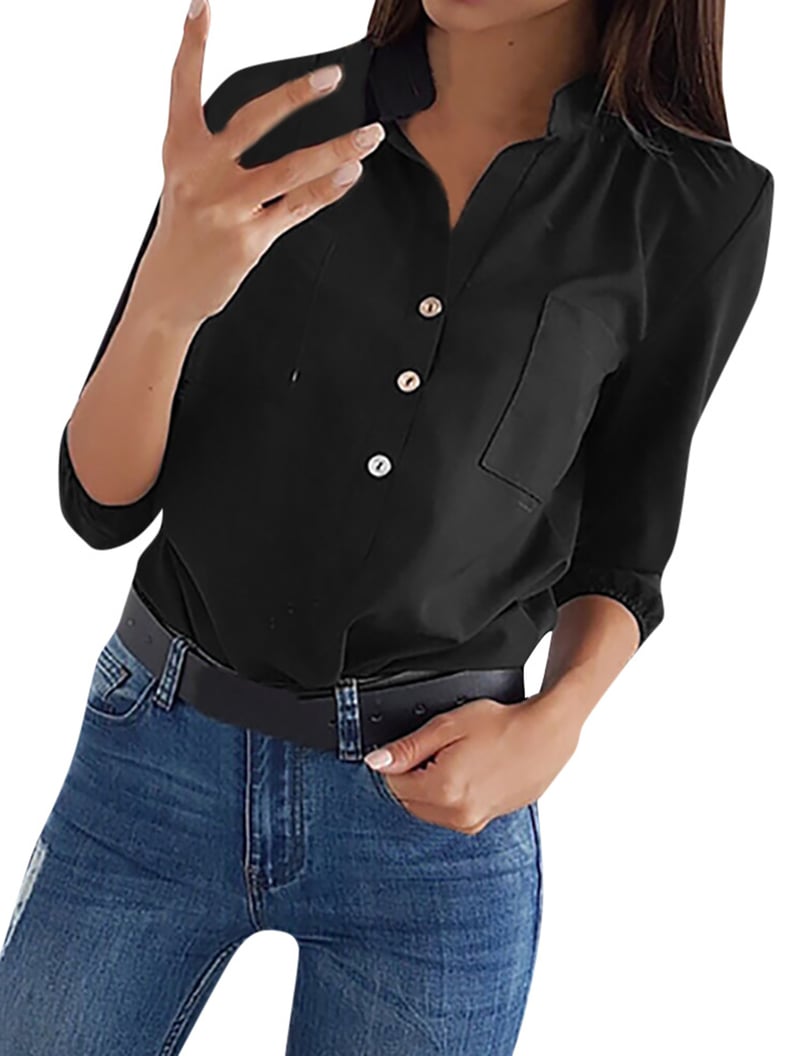 Long-Sleeve Blouse