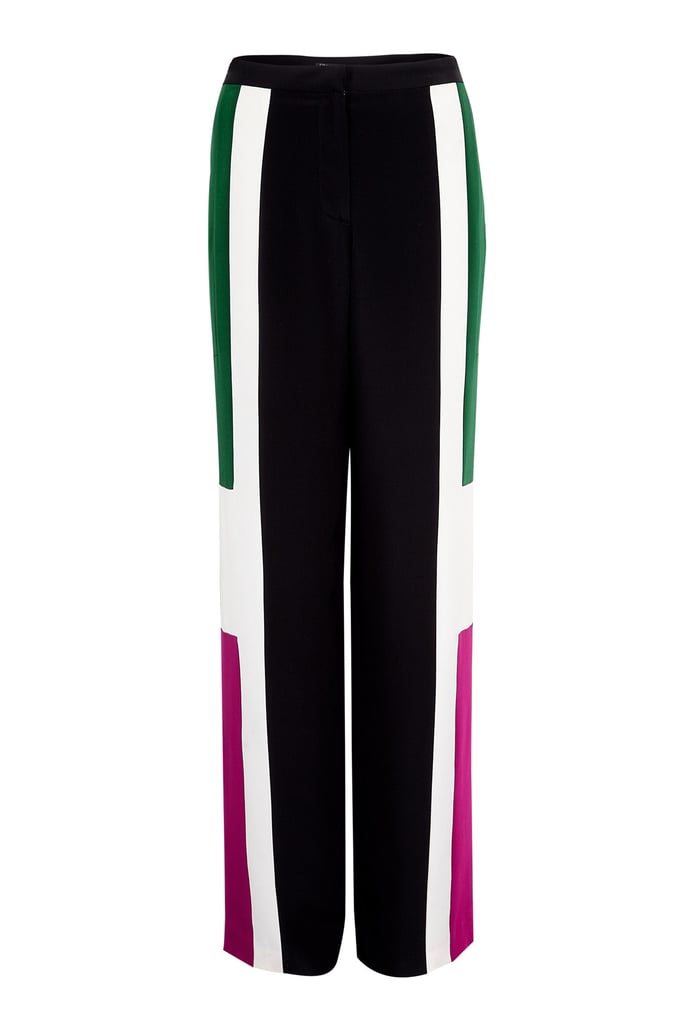 Elizabeth and James Landon Colorblock Wide-Leg Trousers