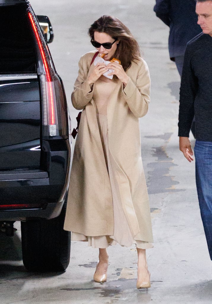 Angelina Jolie's Ryan Roche Nude Outfit