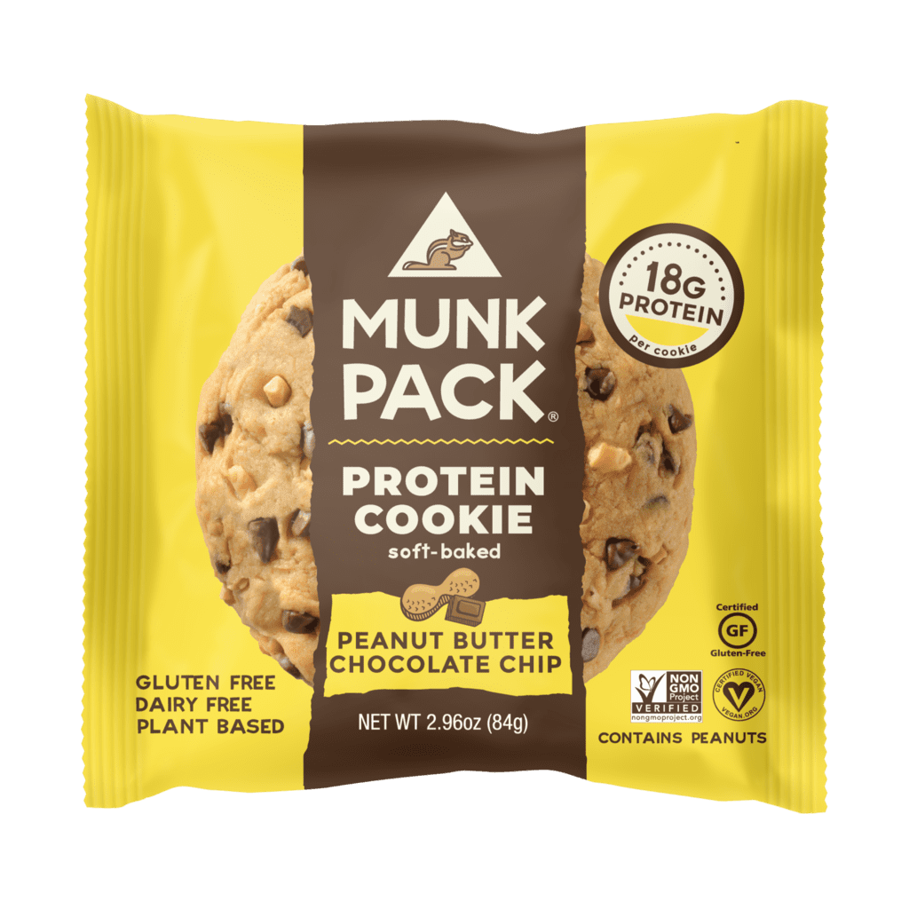 Munk Pack Peanut Butter Chocolate Chip Protein Cookie