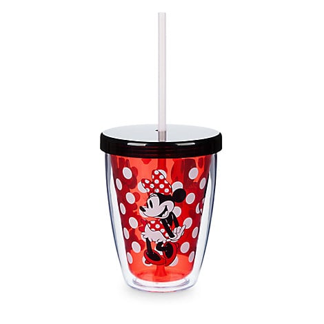 Minnie Mouse Tumbler With Color-Changing Straw