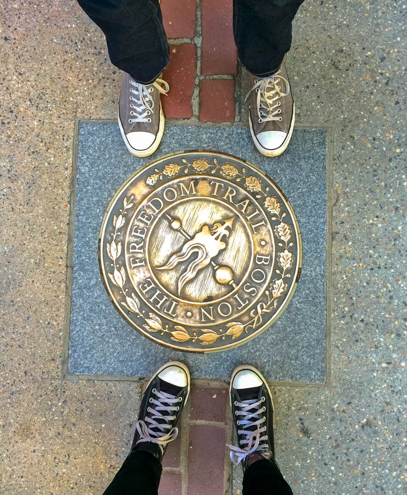 Follow the Freedom Trail.