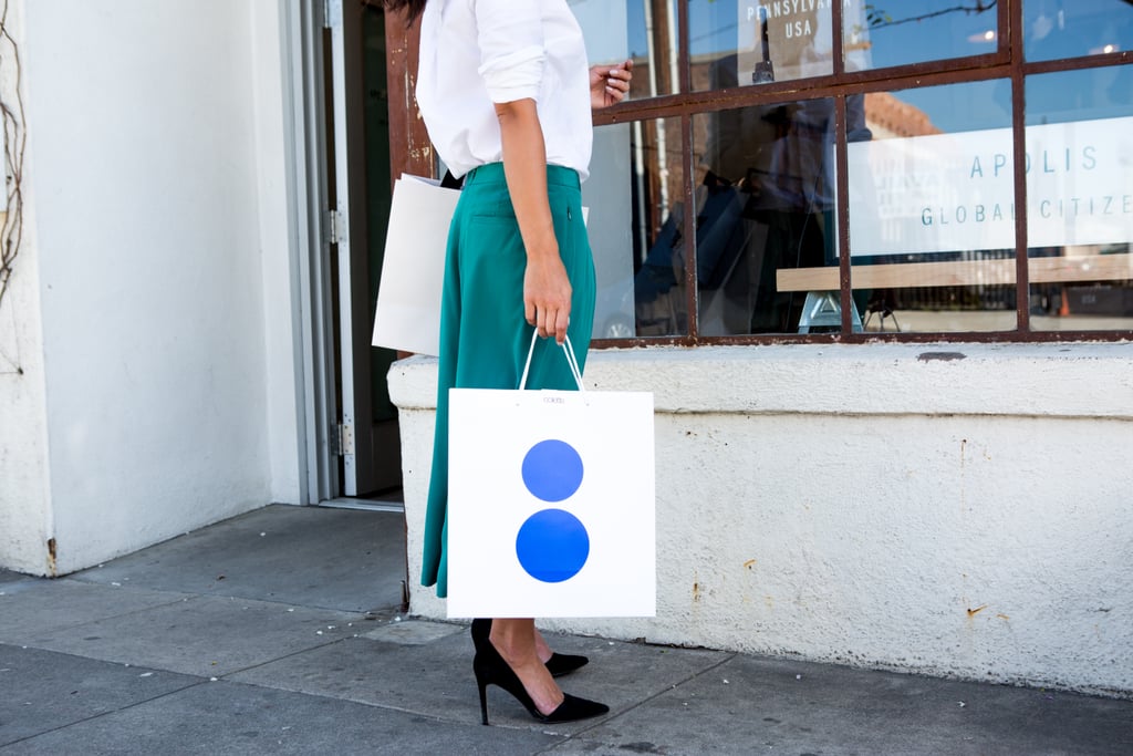 Buy Off-Season: You might be thinking about Summer style as things heat up, but now's the time when winterwear goes on sale. Stock up on sweaters, boots, and coats while the prices are low. Now you'll be prepped when the chilly seasons return.
Invest in a Few Great Pieces: Some items, like a sturdy everyday bag or a wear-everywhere LBD, will last you for years to come and can be styled many different ways. It's OK to splurge on the classics — they'll always be "in"!
Check the Tag to See How Something's Washed: Machine washable should be your goal if you rarely make trips to the dry cleaner.