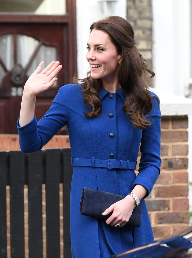 She Even Carried a Matching Clutch