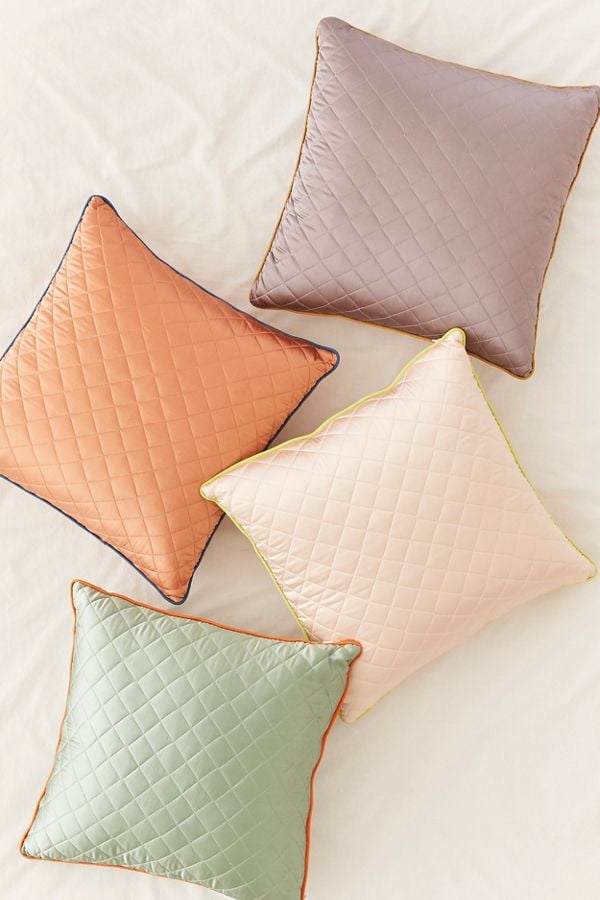 Satin Quilted Pillow
