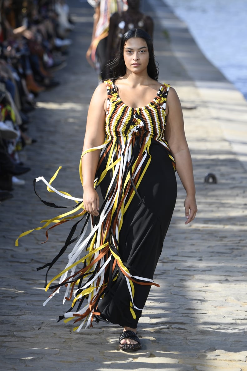 Beyoncé pairs pajamas with world's largest sunglasses at Louis Vuitton show