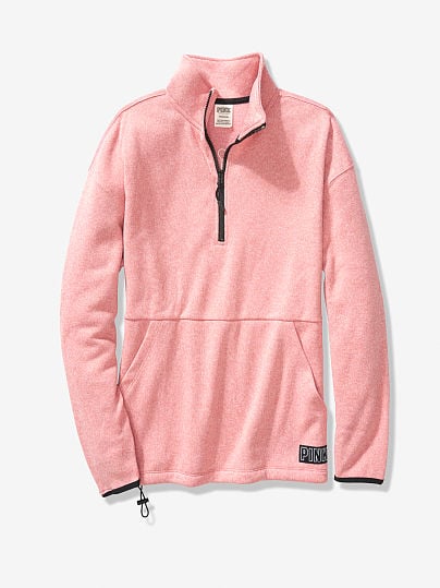 Sweater Knit Quarter-Zip Tunic