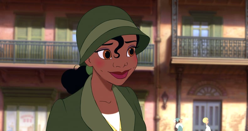 Tiana is the only princess with dimples.