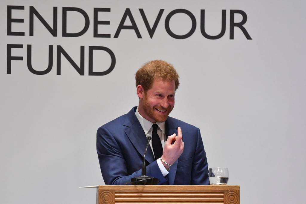 Meghan Markle and Prince Harry at Endeavour Awards Panel