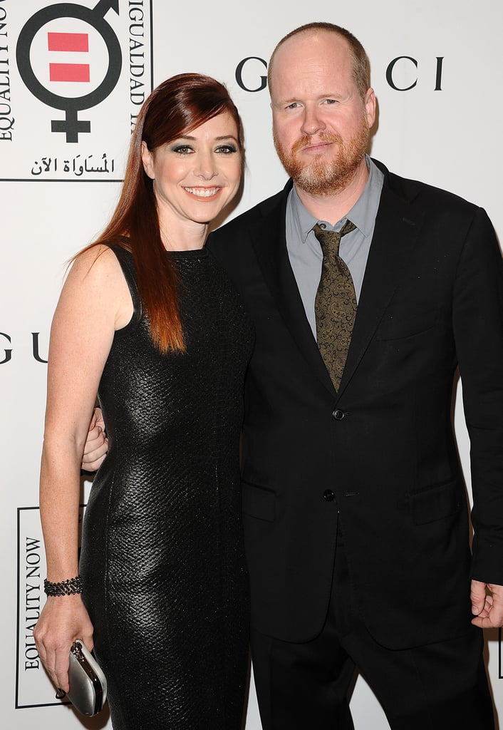 Former "Buffy the Vampire Slayer" star Alyson Hannigan and her husband, Alexis Denisof, are godparents to the show creator Joss Whedon's son Arden, per Us Weekly.