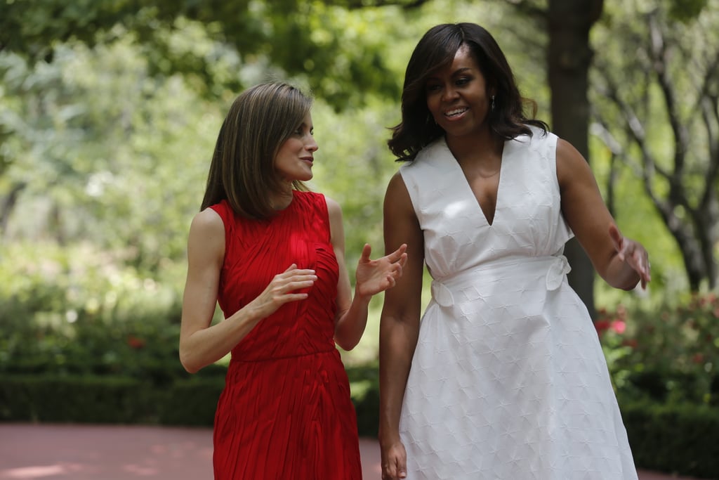 Michelle Obama and Queen Letizia in Spain June 2016