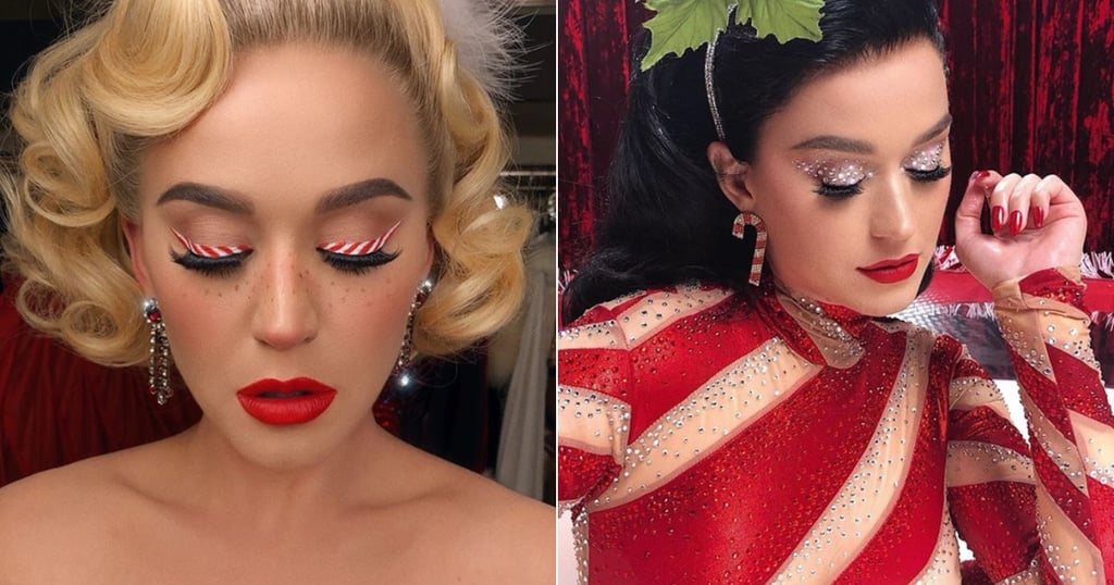 Katy Perry’s Hair and Makeup in Cozy Little Christmas Video