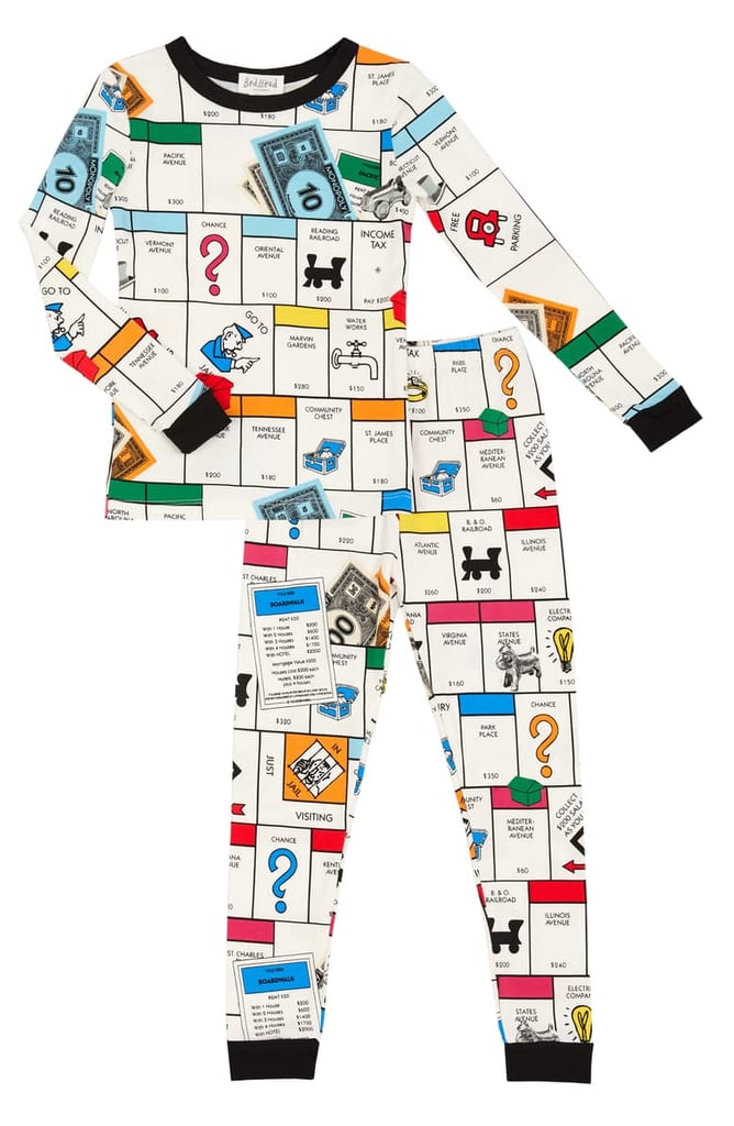 BedHead Pajamas Monopoly Fitted Two-Piece Pajamas