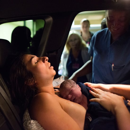 Mom Gives Birth in a Car Photos