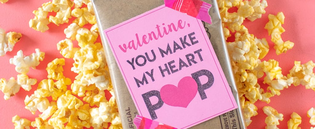 DIY Printable School Valentine's Day Cards For Kids