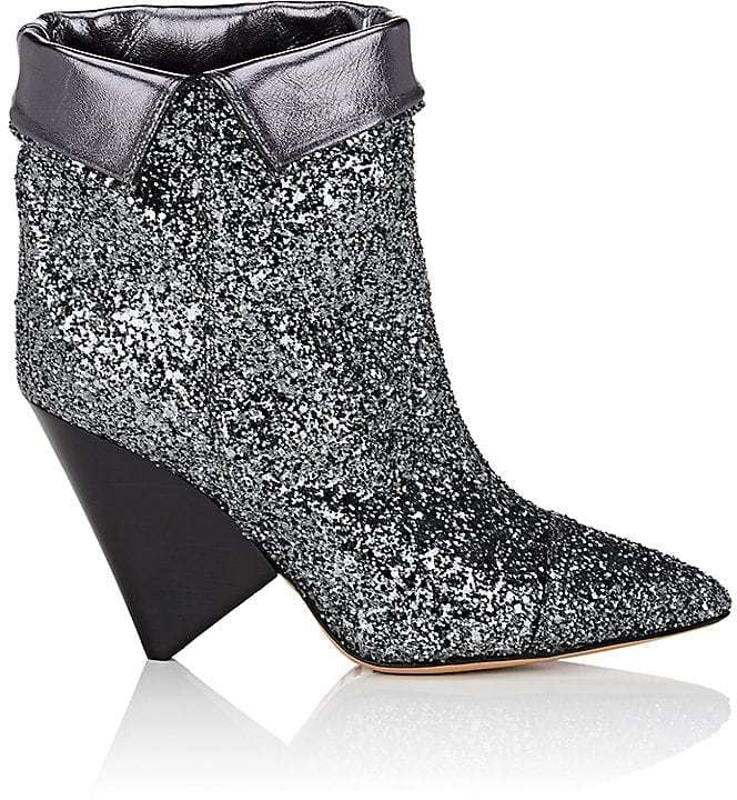 isabel marant glitter boots